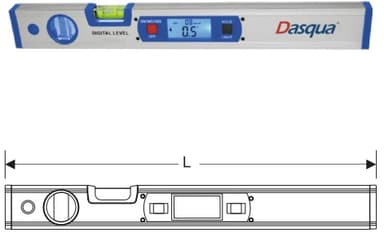 Уровень 4ммx90° 0,1° цифровой 8301-2640 Dasqua