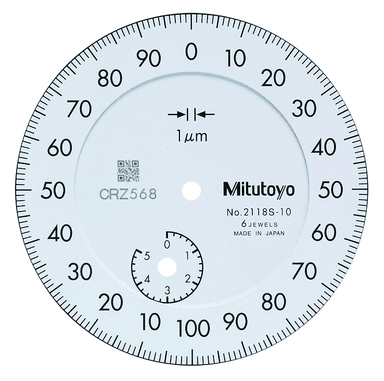 Индикатор 5мм 0,001 часового типа серии 2 2118SB-10 Mitutoyo