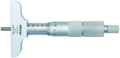 Глубиномер 0-300мм микрометрический со сменными стержнями 129-152 Mitutoyo